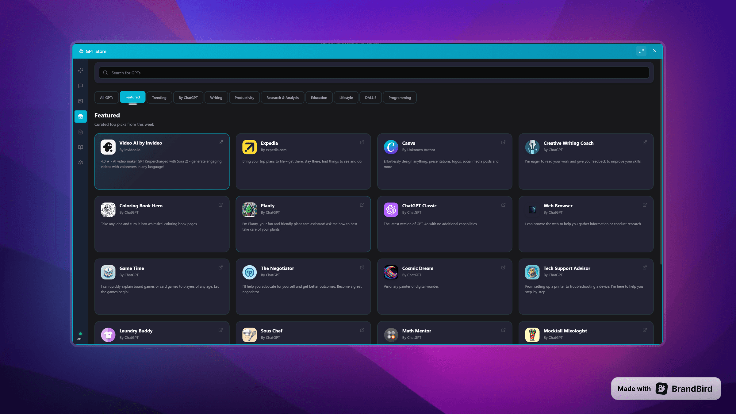 AI Workspace - Settings & Customization