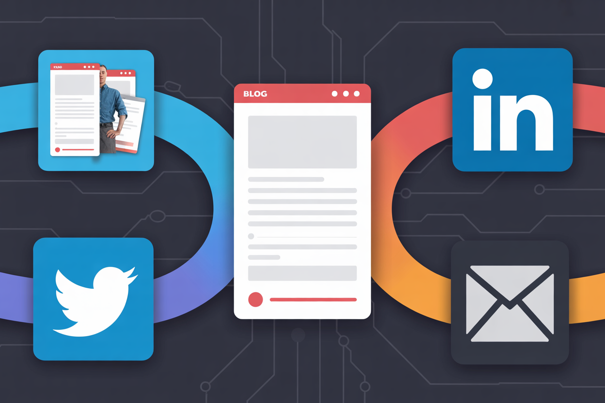 ChatGPT creating social media posts