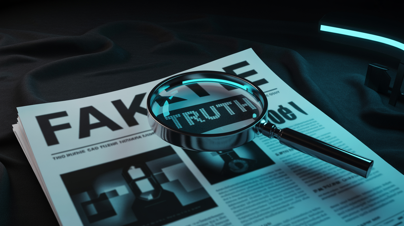 AI analyzing news for truth