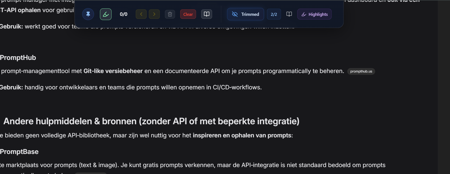 How to enable trimming
