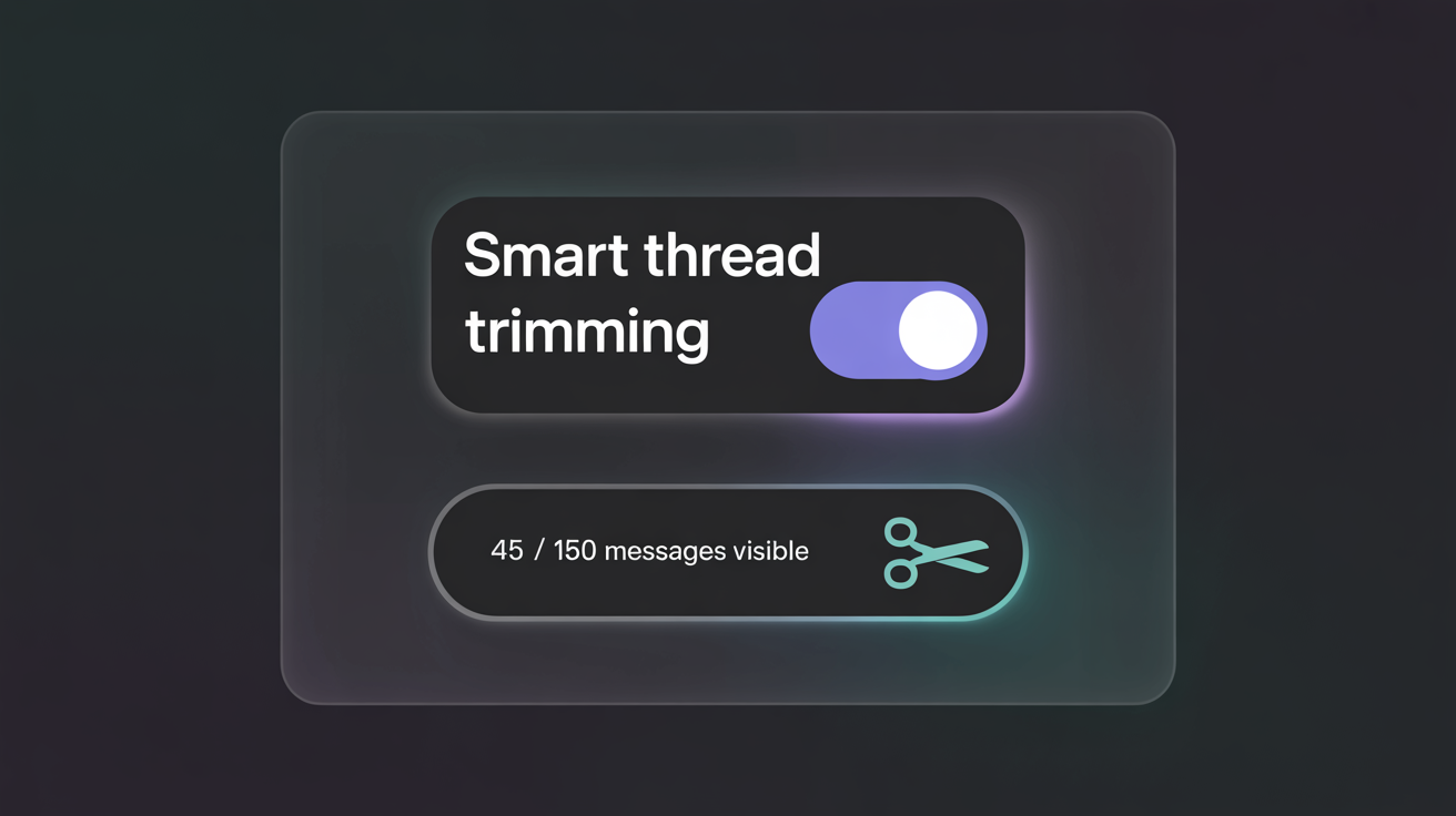 Smart Trimming UI Controls