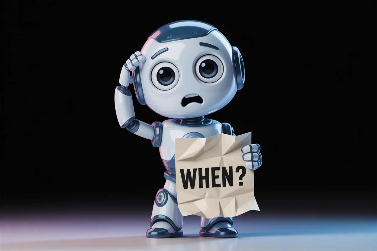 Robot confused by a vague instruction vs clear instruction