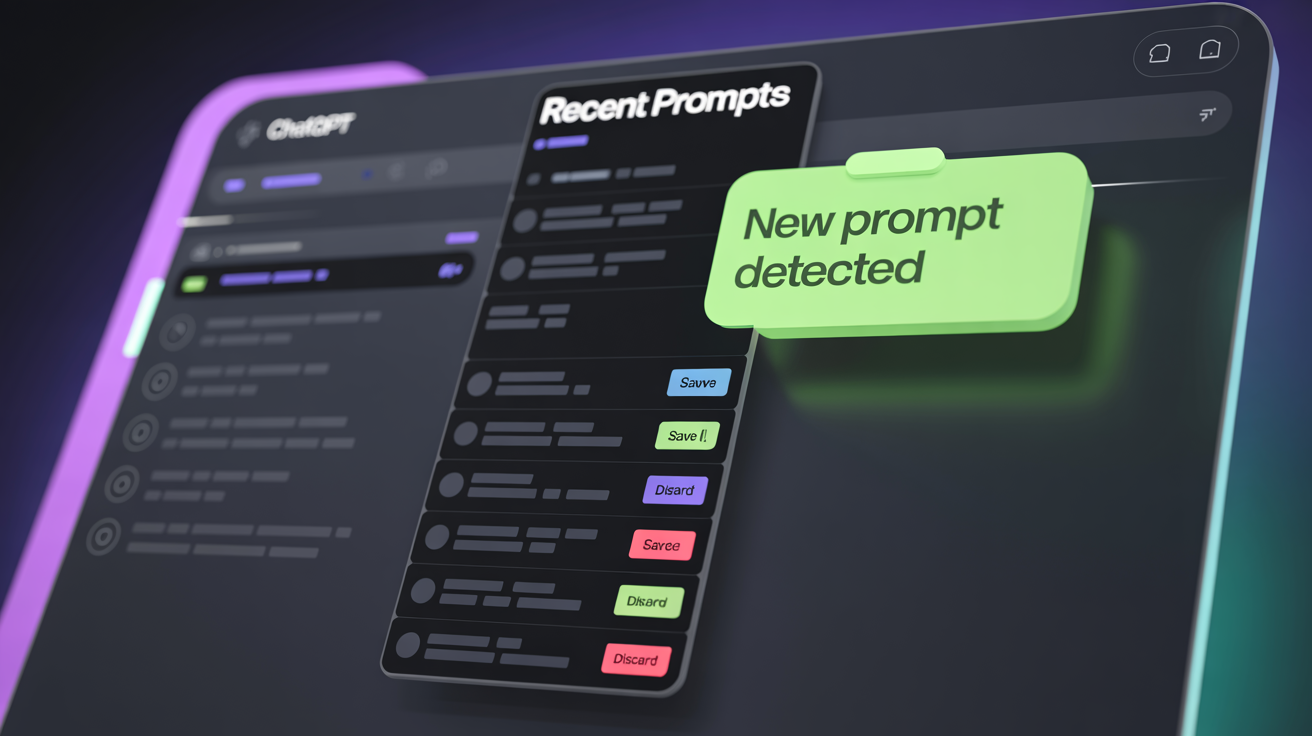 Auto-detected recent prompts